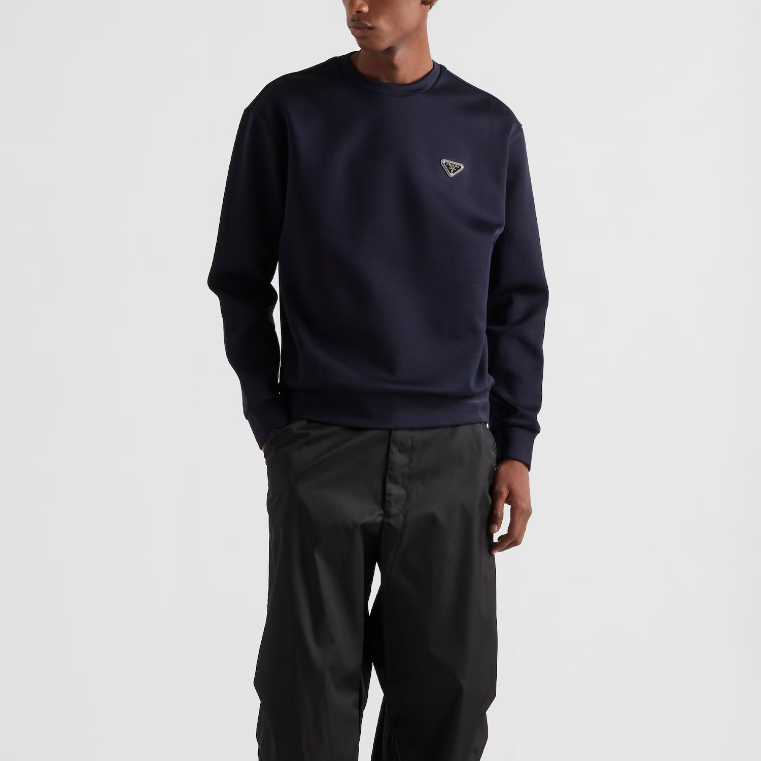 PRADA / プラダ テクニカル コットン スウェット シャツ 602ujl90b