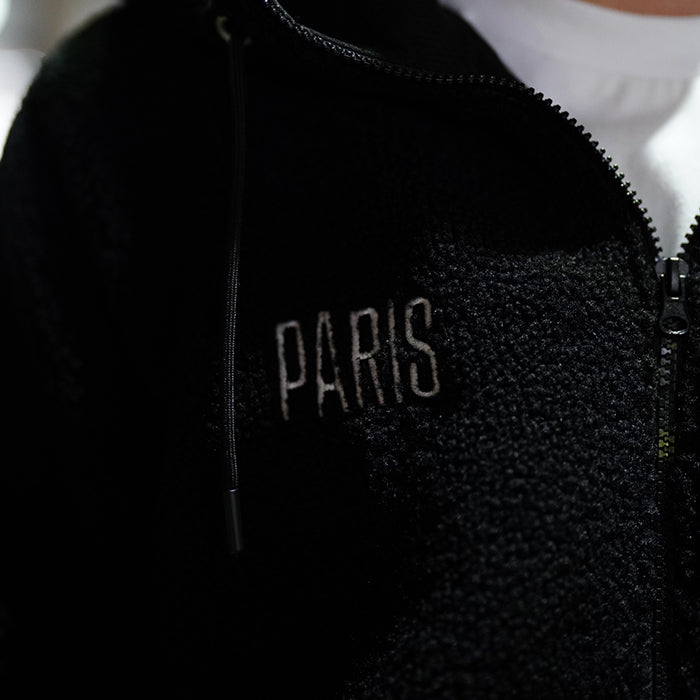 Paris Saint Germain / パリサンジェルマン PSG ロゴ 刺繍 ボア