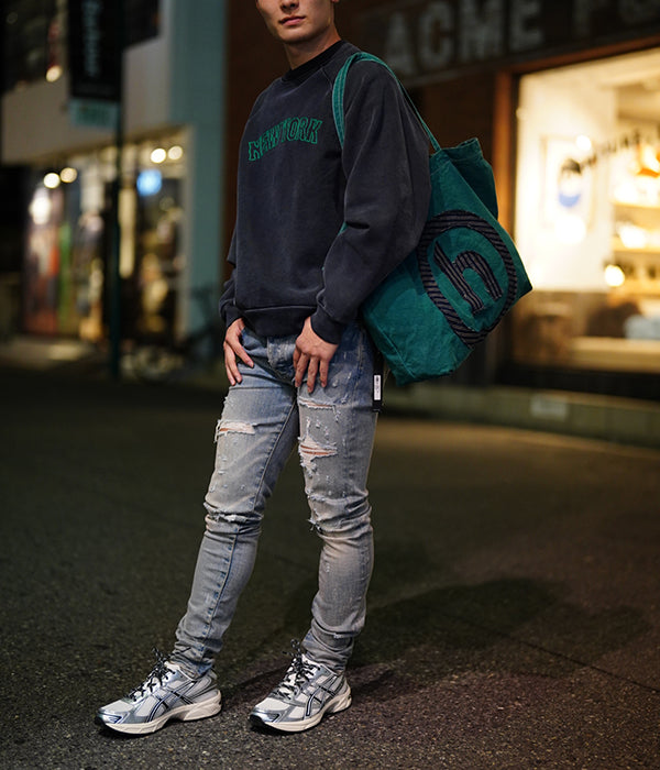 Hidden NY / ヒドゥン ニューヨーク h ロゴ ボロ トートバッグ gemsbrotote