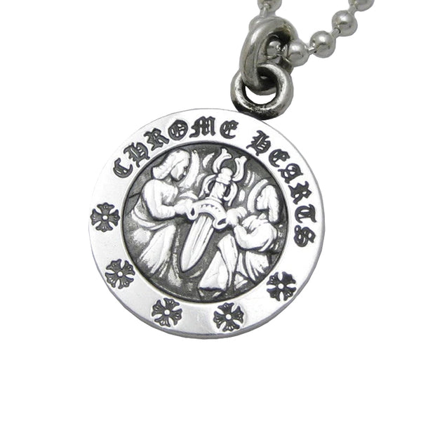 CHROME HEARTS / クロムハーツ エンジェル メダリオン ネックレス angelmedallion