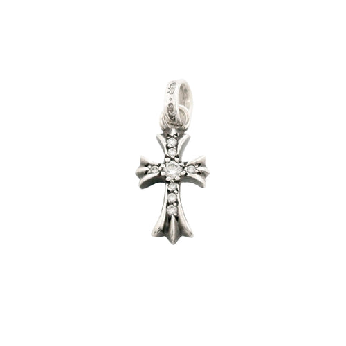 CHROME HEARTS / クロムハーツ クロス ベイビー ファット ダイヤモンド ペンダント トップ babyfatdiasv