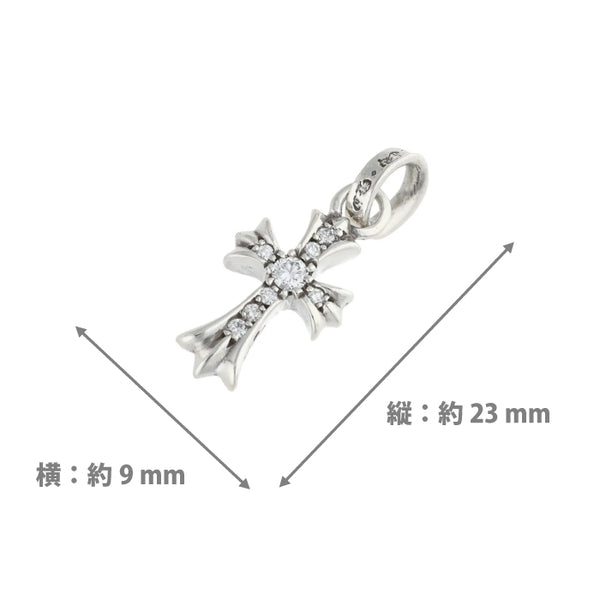 CHROME HEARTS / クロムハーツ クロス ベイビー ファット ダイヤモンド ペンダント トップ babyfatdiasv