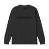 ESSENTIALS / エッセンシャルズ バック シリコン ロゴ ロングスリーブ Tシャツ ユニセックス 長袖 backlogolstee