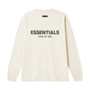 ESSENTIALS / エッセンシャルズ バック シリコン ロゴ ロングスリーブ Tシャツ ユニセックス 長袖 backlogolstee
