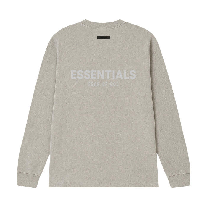 ESSENTIALS / エッセンシャルズ バック シリコン ロゴ ロングスリーブ Tシャツ ユニセックス 長袖 backlogolstee