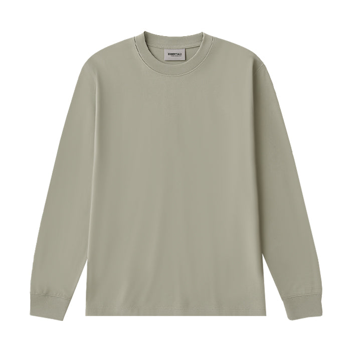 ESSENTIALS / エッセンシャルズ バック シリコン ロゴ ロングスリーブ Tシャツ ユニセックス 長袖 backlogolstee