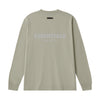 ESSENTIALS / エッセンシャルズ バック シリコン ロゴ ロングスリーブ Tシャツ ユニセックス 長袖 backlogolstee