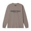 ESSENTIALS / エッセンシャルズ バック シリコン ロゴ ロングスリーブ Tシャツ ユニセックス 長袖 backlogolstee