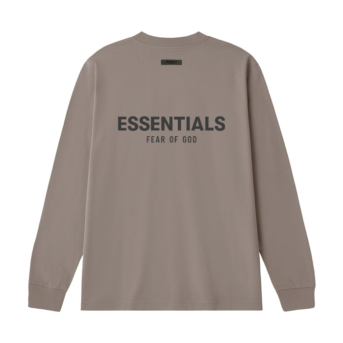 ESSENTIALS / エッセンシャルズ バック シリコン ロゴ ロングスリーブ Tシャツ ユニセックス 長袖 backlogolstee