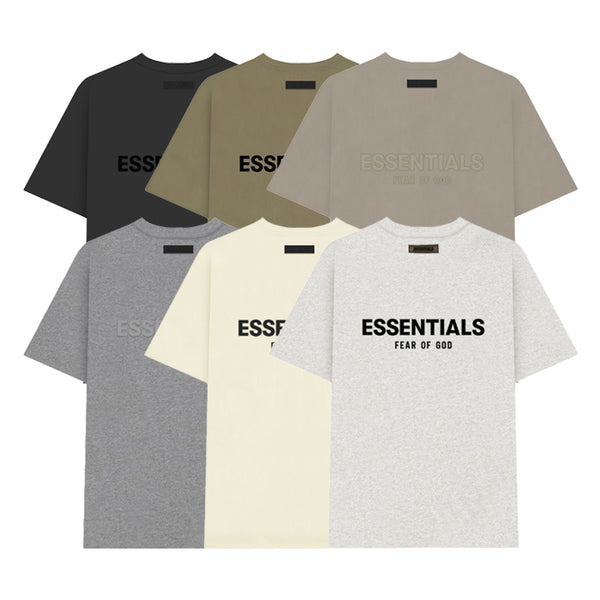 ESSENTIALS / エッセンシャルズ シリコンバックロゴ Tシャツ ユニセックス 半袖 backlogosstee