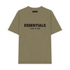 ESSENTIALS / エッセンシャルズ シリコンバックロゴ Tシャツ ユニセックス 半袖 backlogosstee