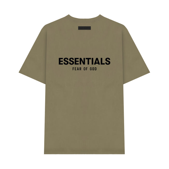 ESSENTIALS / エッセンシャルズ シリコンバックロゴ Tシャツ ユニセックス 半袖 backlogosstee