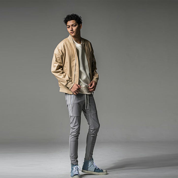 RESOUND CLOTHING / リサウンドクロージング ジョンソン ライン ナイロン パンツ BEISIC-ST-009-a 502beisicst009a