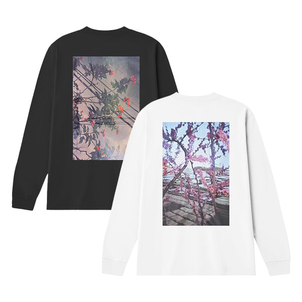 ESSENTIALS / エッセンシャルズ サクラ フォト ロングスリーブ ロンT ユニセックス 長袖 cbphotosstee