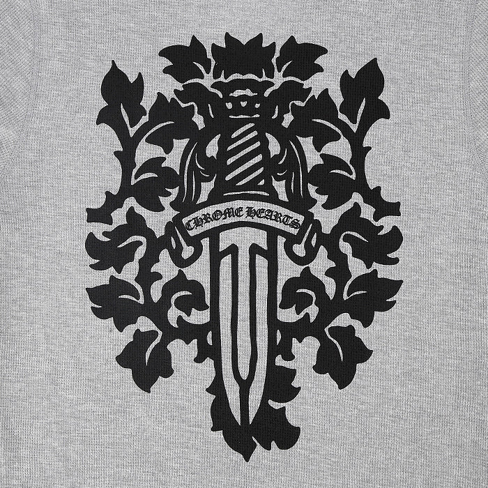 CHROME HEARTS / クロムハーツ ダガー ワッフル サーマル ロングスリーブ Tシャツ chdaggerwaffllt