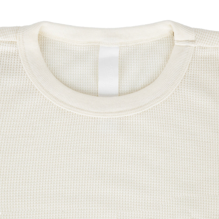 CHROME HEARTS / クロムハーツ レター ワッフル サーマル ロングスリーブ Tシャツ chembroiderytma