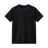 CHROME HEARTS / クロムハーツ ブルー ネック ロゴ プリント Tシャツ chnecklogobllog