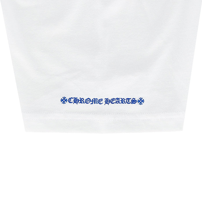 クロムハーツ ×DIPPED IN BLUE ロゴプリントTシャツ レディース M クロムハーツ ×DIPPED IN BLUE ロゴプリントTシャツ レディース M