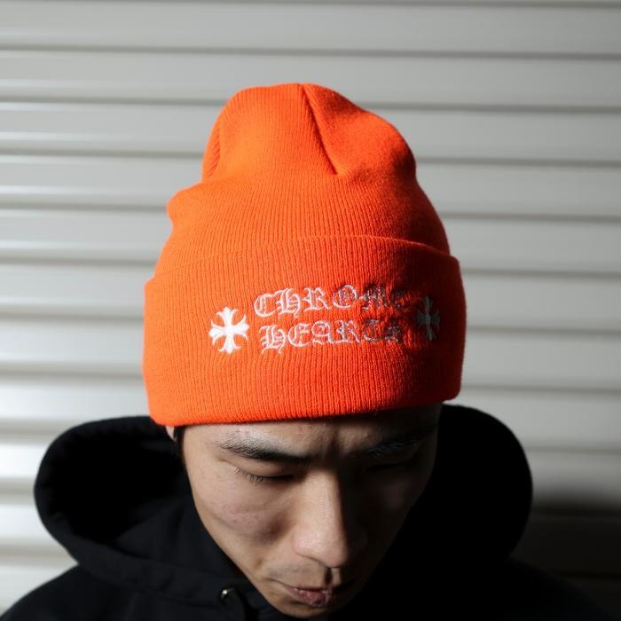 CHROME HEARTS / クロムハーツ プラス ワッチ キャップ ロゴ ビーニー