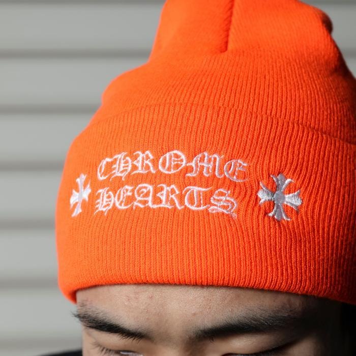 CHROME HEARTS / クロムハーツ プラス ワッチ キャップ ロゴ ビーニー