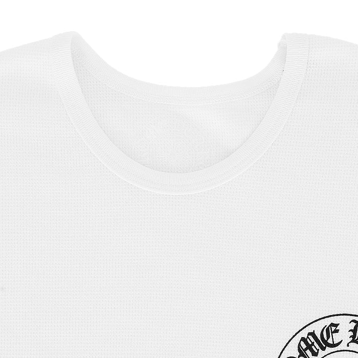 CHROME HEARTS / クロムハーツ ホースシュー フローラル スリーブ ワッフル サーマル シャツ chshuhwaffllt