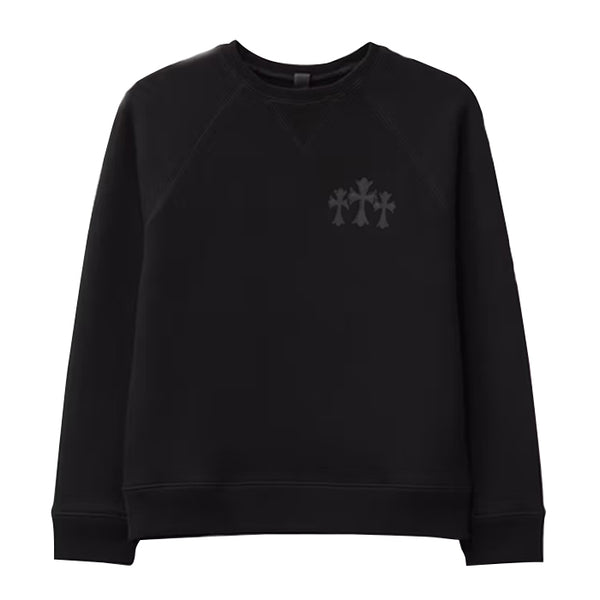 CHROME HEARTS / クロムハーツ トリプル クロス ナイロン CH ロゴ スウェット シャツ chtriplecrstrn