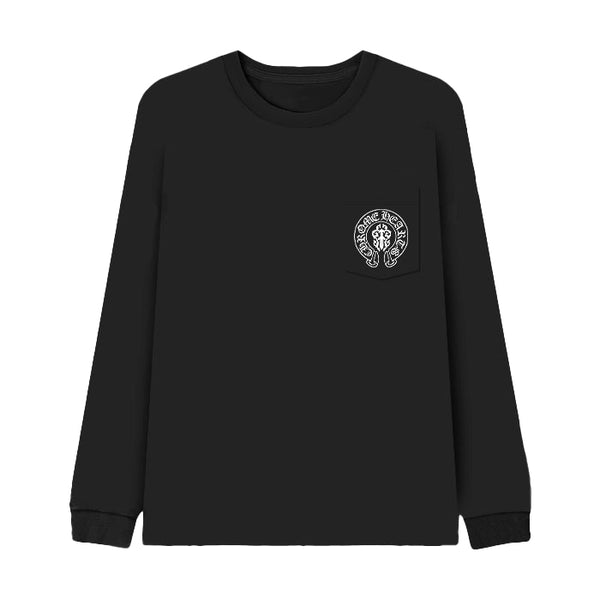 CHROME HEARTS / クロムハーツ アメリカン フラッグ ダガー ロング スリーブ Tシャツ chusaflaglt