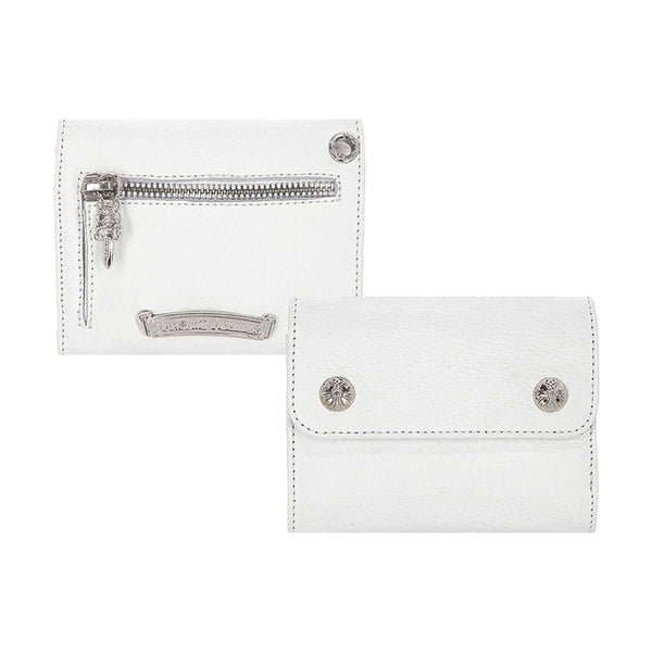 CHROME HEARTS / クロムハーツ スクロール スリー フォールド ウォレット chwavemini
