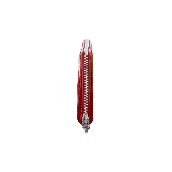 CHROME HEARTS / クロムハーツ REC F ZIP ダブル フレア ラウンドジップ レザー ロングウォレット chwflarezip