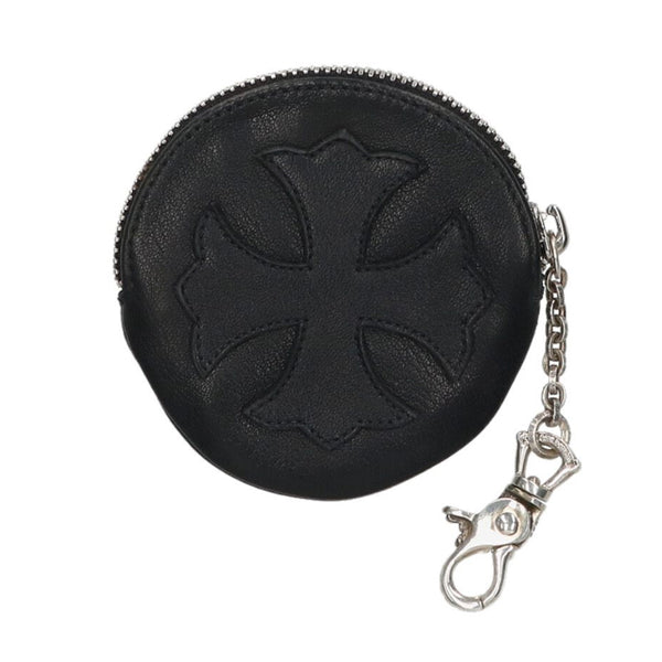 CHROME HEARTS / クロムハーツ クロス パッチ クリップ チェーン ラウンド ウォレット コインケース clipchainwltchc