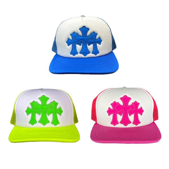 CHROME HEARTS / クロムハーツ セメタリー トラッカー ハット cmtcrossneoncap