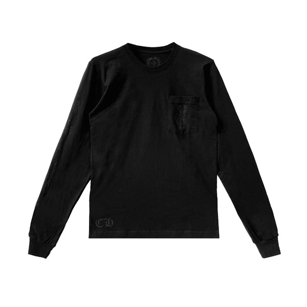【マイアミ限定モデル】 CHROME HEARTS / クロムハーツ クロムハーツ マイアミ リミテッド バーティカル ロゴ ロングスリーブ Tシャツ cmtcrsmailmt