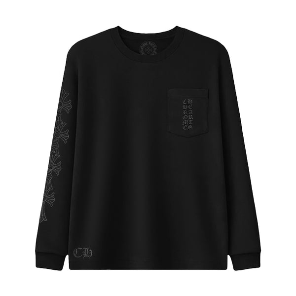 【マイアミ限定モデル】 CHROME HEARTS / クロムハーツ クロムハーツ マイアミ リミテッド バーティカル ロゴ ロングスリーブ Tシャツ cmtcrsmailmt