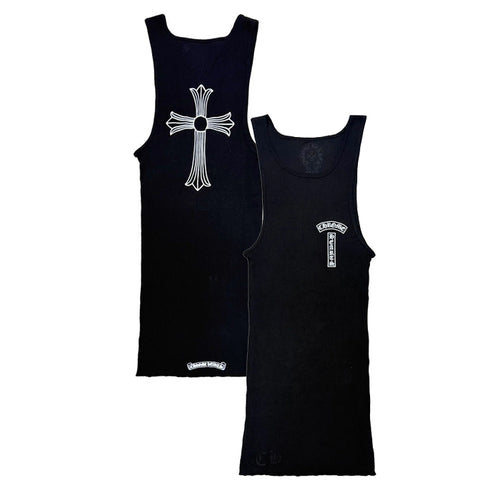 CHROME HEARTS / クロムハーツ ロゴ バック クロス タンクトップ レディース crosstbar
