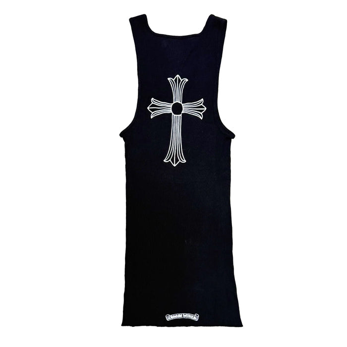 CHROME HEARTS / クロムハーツ ロゴ バック クロス タンクトップ