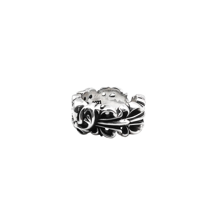 CHROME HEARTS / クロムハーツ ダブル フローラル クロス ハート