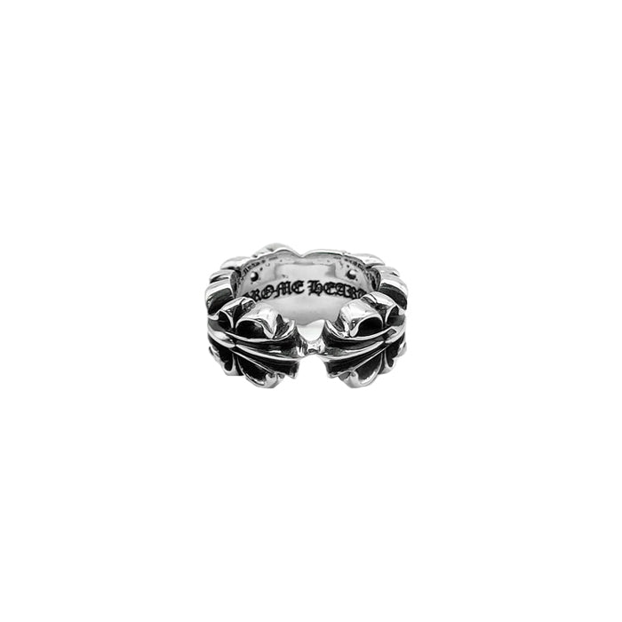 CHROME HEARTS / クロムハーツ ダブル フローラル クロス ハート