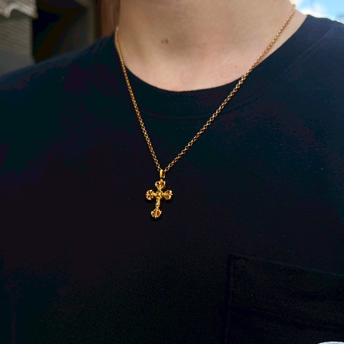CHROME HEARTS / クロムハーツ タイニー フィリグリー クロス