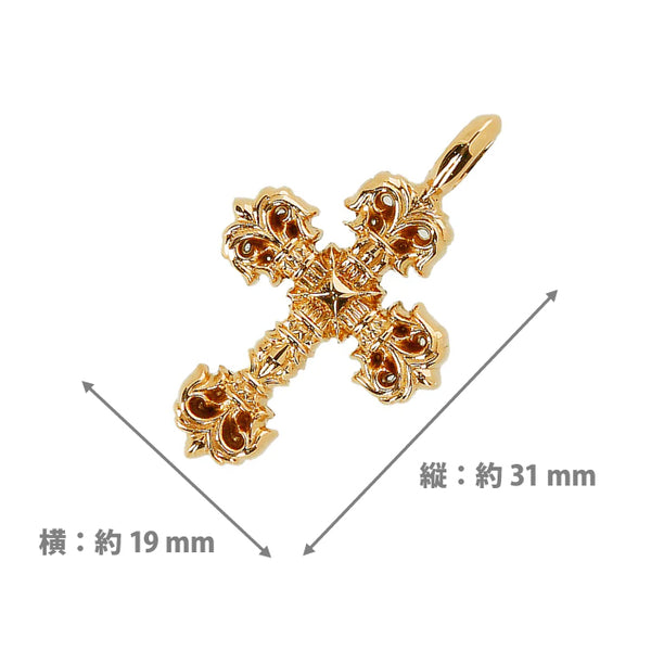 CHROME HEARTS / クロムハーツ タイニー フィリグリー クロス ネックレス トップ filigreecrstiny