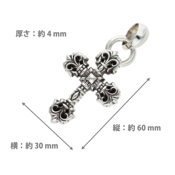 CHROME HEARTS / クロムハーツ フィリグリー クロスベイル ペンダント トップ XS filigreecrsxs