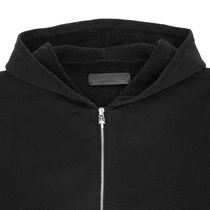CHROME HEARTS / クロムハーツ ワイノット フローラルクロス エンブロイダリー ジップ フーディー カシミア ニット flcrcsmzippknt