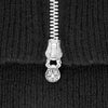 CHROME HEARTS / クロムハーツ ワイノット フローラルクロス エンブロイダリー ジップ フーディー カシミア ニット flcrcsmzippknt