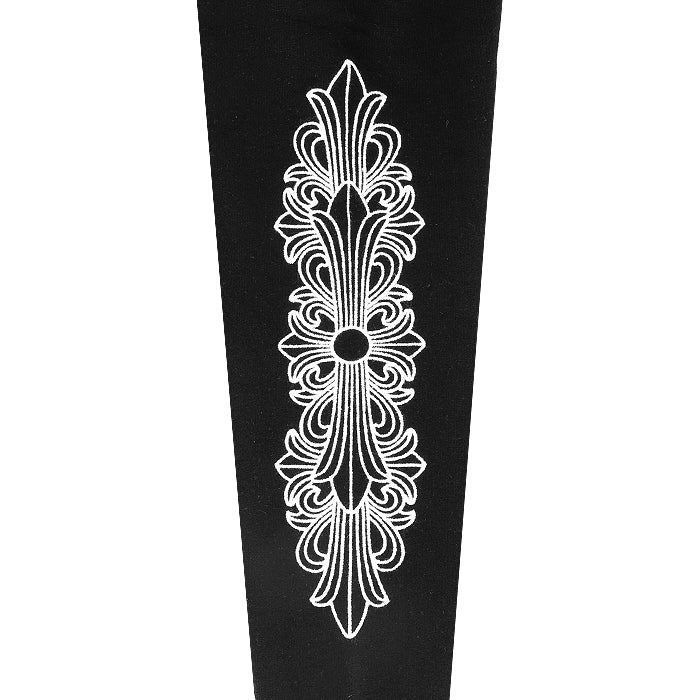 CHROME HEARTS / クロムハーツ ワイノット フローラルクロス エンブロイダリー ジップ フーディー カシミア ニット flcrcsmzippknt
