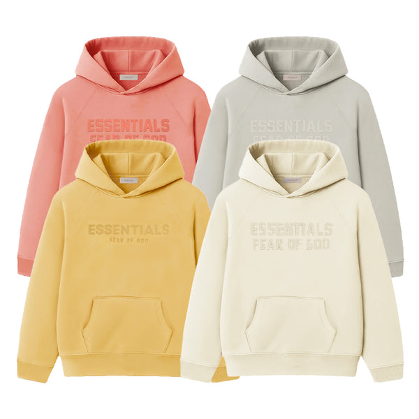 ESSENTIALS / エッセンシャルズ ラグラン ロゴ フーディー 長袖 メンズ foglogohoodie