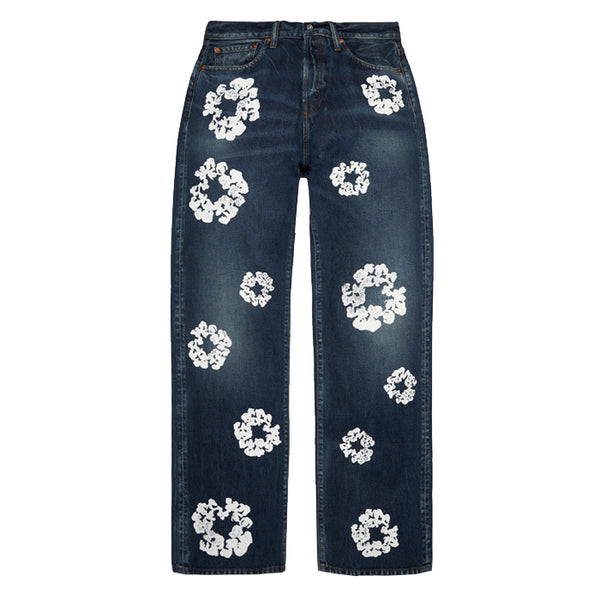 DENIM TEARS / デニムティアーズ バギー コットン リース デニム パンツ fw25bpo1309
