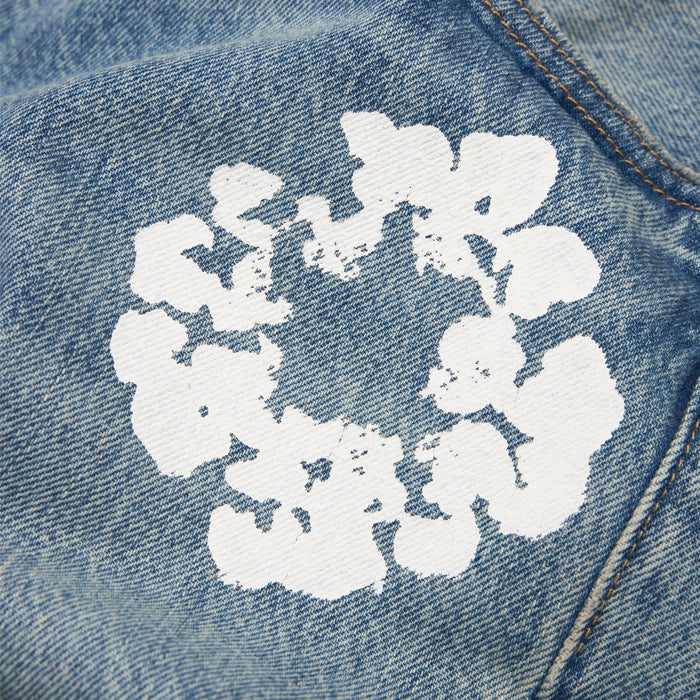 DENIM TEARS │ デニムティアーズ │ バギー コットン リース デニム