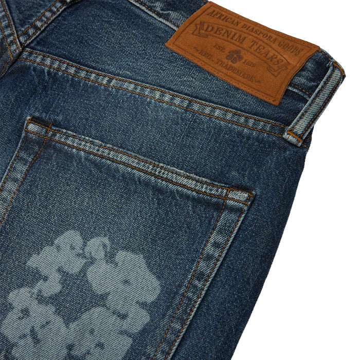 DENIM TEARS │ デニムティアーズ │ バギー レーザー コットン リース