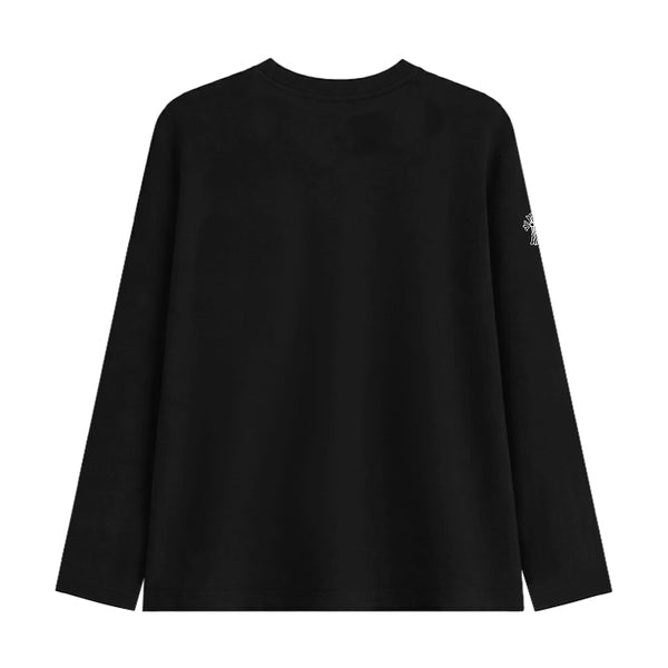 CHROME HEARTS / クロムハーツ ロゴ  エンブロイダリー L/S Tシャツ grpynotembrlt