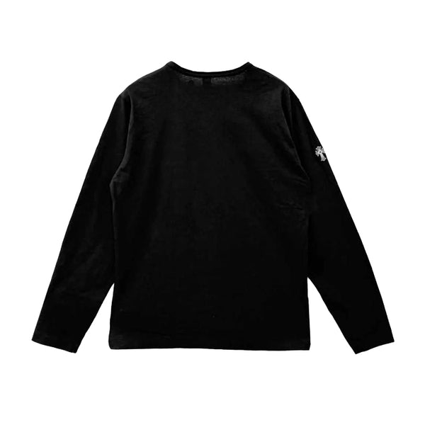 CHROME HEARTS / クロムハーツ ロゴ  エンブロイダリー L/S Tシャツ grpynotembrlt