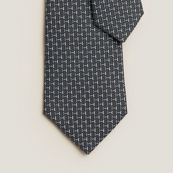 HERMES / エルメス シルク ツイルタイ H ツイスト H006376T h006376t